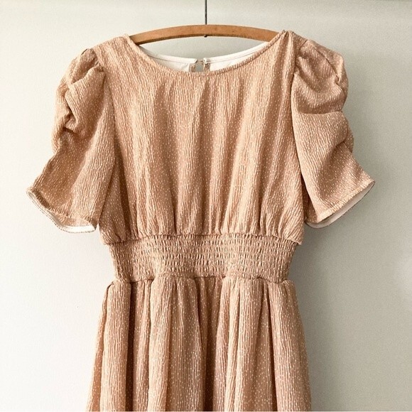 Jill Stuart Polka Dot Midi Dress S - Picture 2 of 5